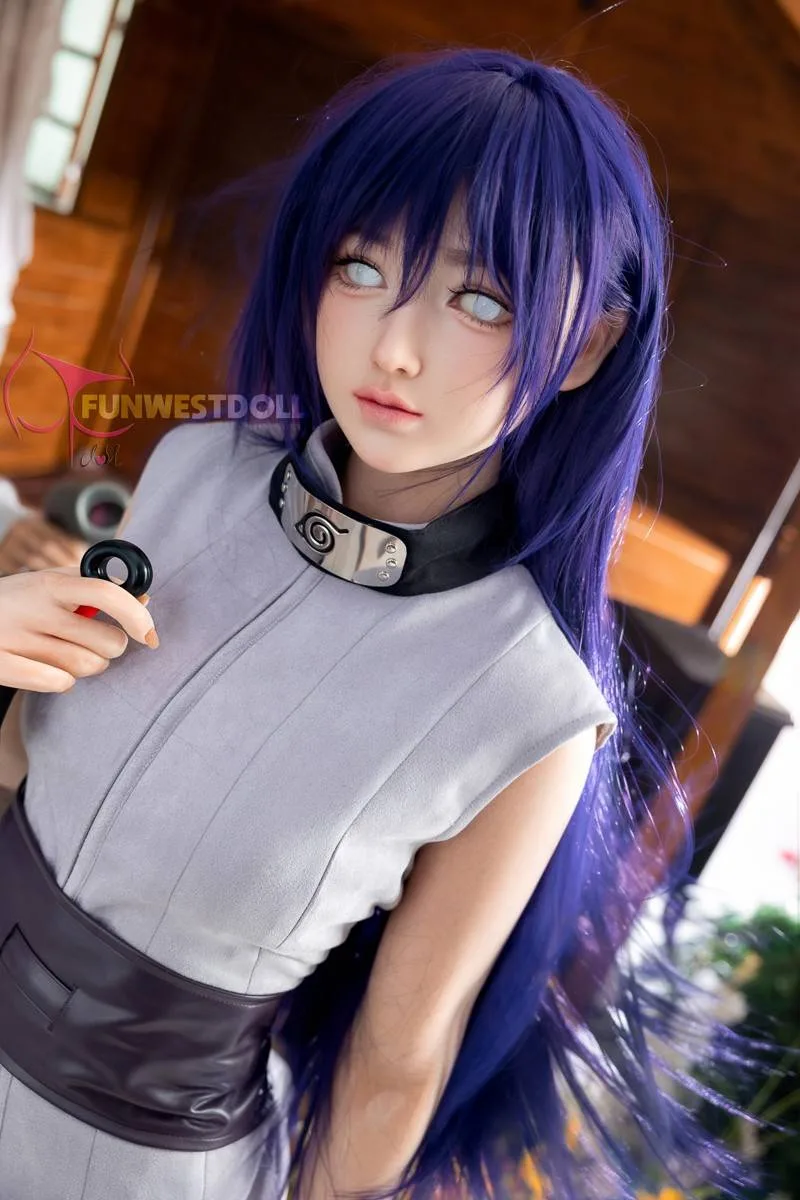 159cm (5ft2") Hinata Hyūga Silicone Sex Doll – Fantasy Cosplay - A-Cup - Anime Amy view 6