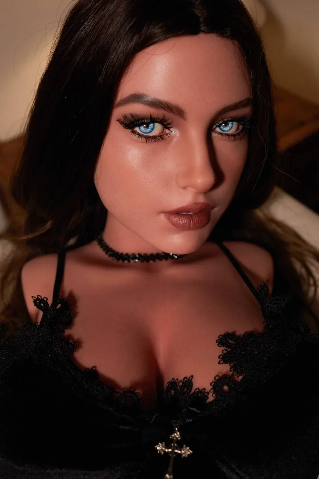 80cm (2ft6") Brunette Sexy Silicone Sex Doll Torso - G-cup - Eliza view 7