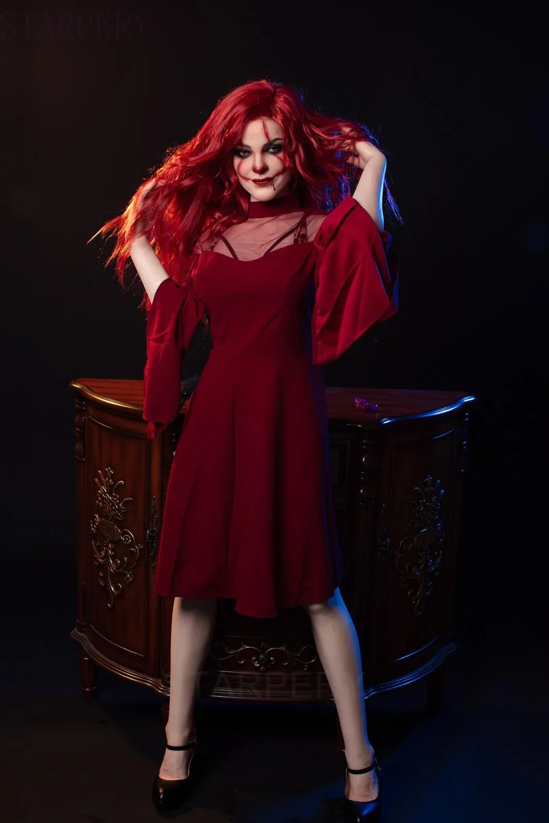 169cm (5ft6")  Clown Cosplay Sex Dolls - C-Cup - Leviathan view 5
