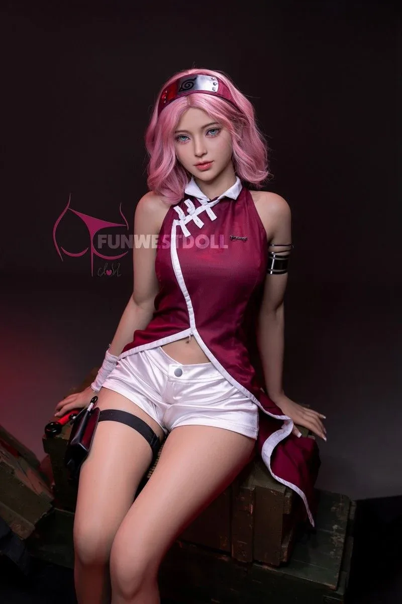 159cm (5ft2') A-Cup Wonderland Pink Hair Anime Sex Doll - Alice view 8