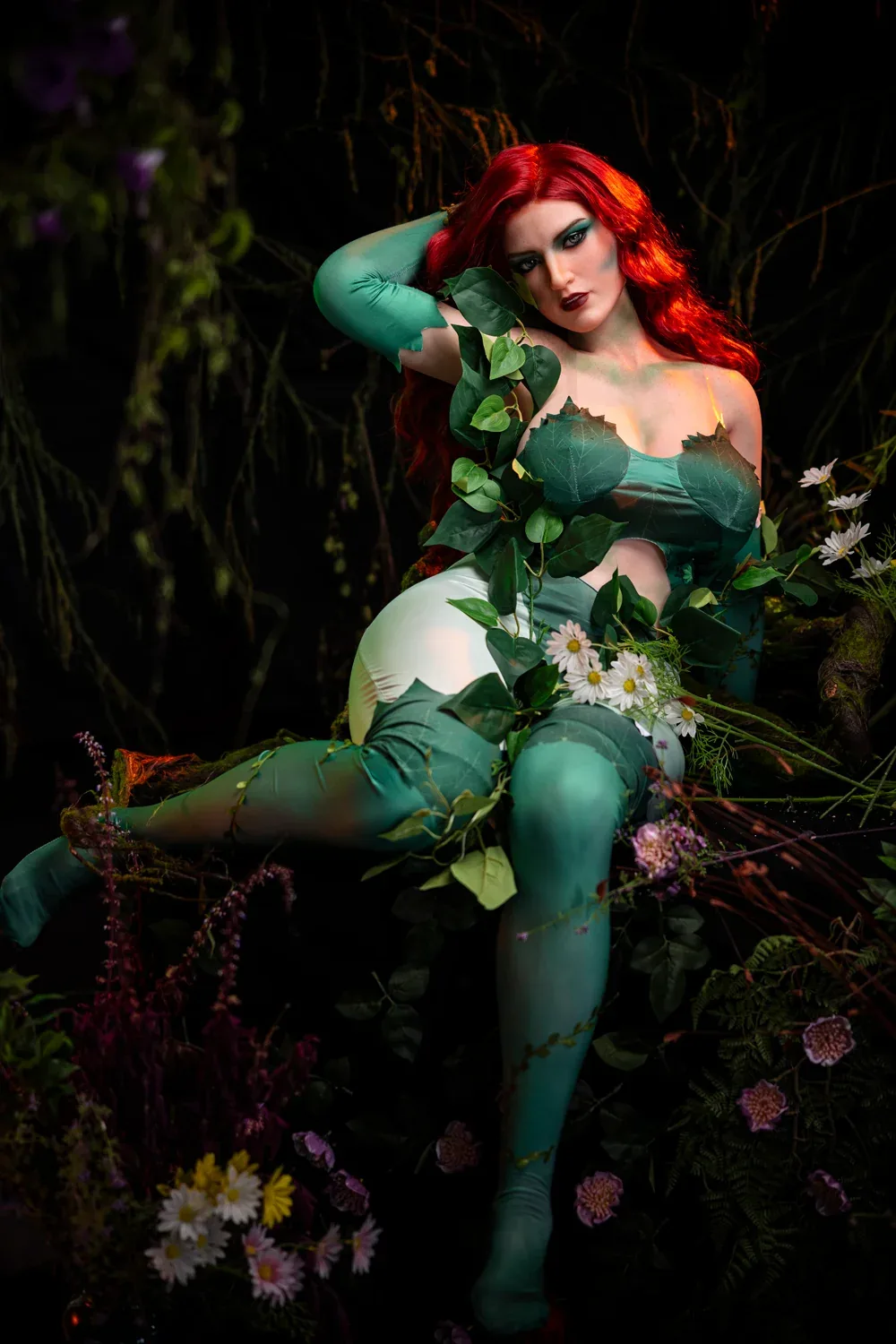 165cm (5ft4") Fantasy Redhead Cosplay Silicone Sex Doll - G-Cup - Bella