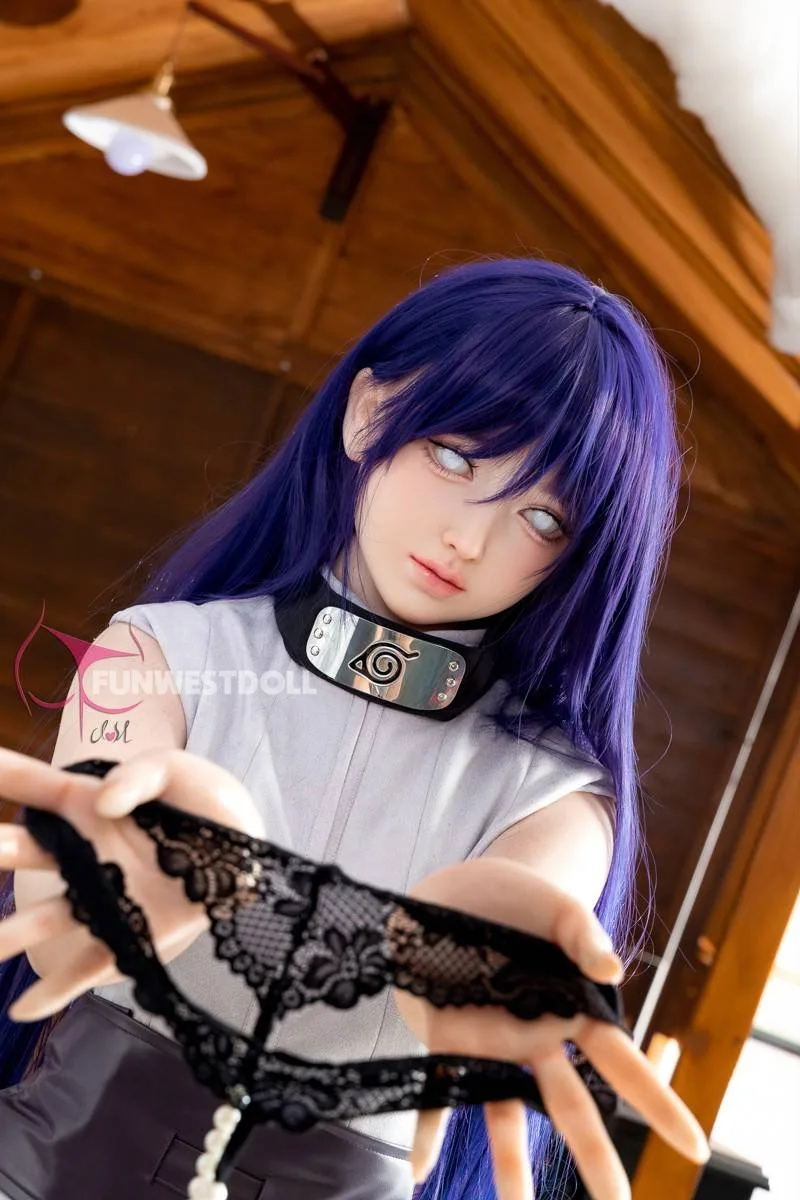 159cm (5ft2") Hinata Hyūga Silicone Sex Doll – Fantasy Cosplay - A-Cup - Anime Amy view 4