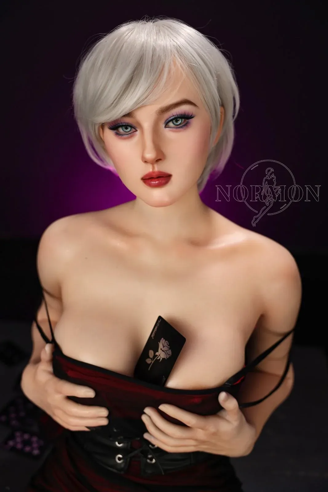 165cm (5ft5") Milf Platinum Hair Sex Doll - C-Cup - Victoria view 8