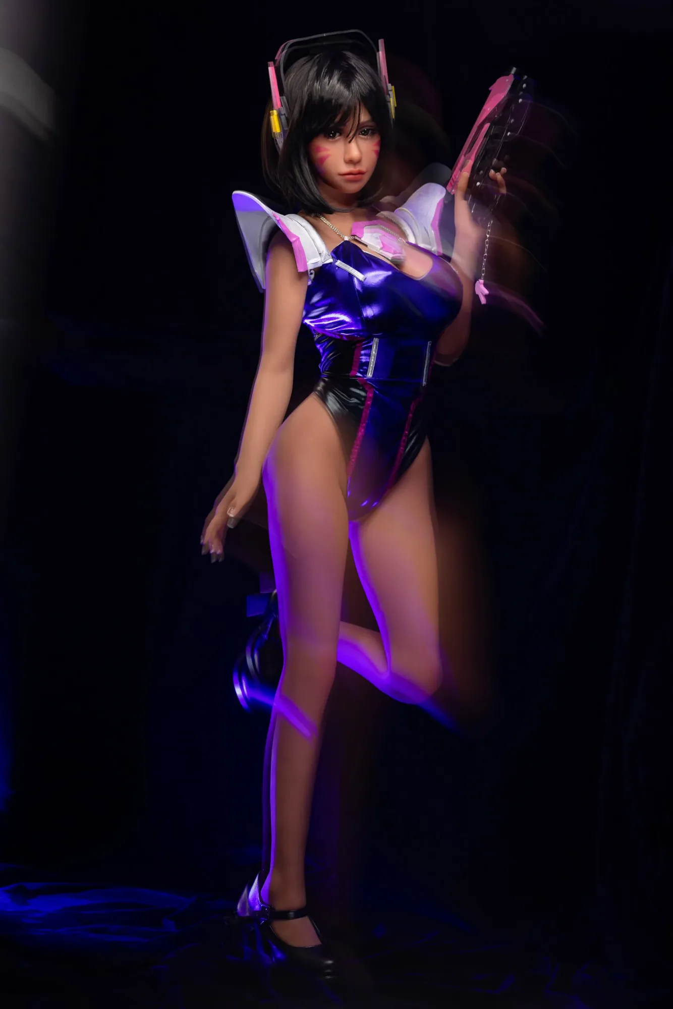 148cm (4ft8") Beauty Cosplay TPE Sex Doll Head #078 - Una view 5