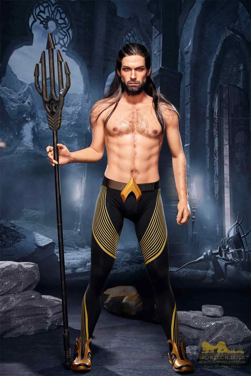 170cm (5ft5') Muscular Cosplay Male Sex Doll - Thomas view 1