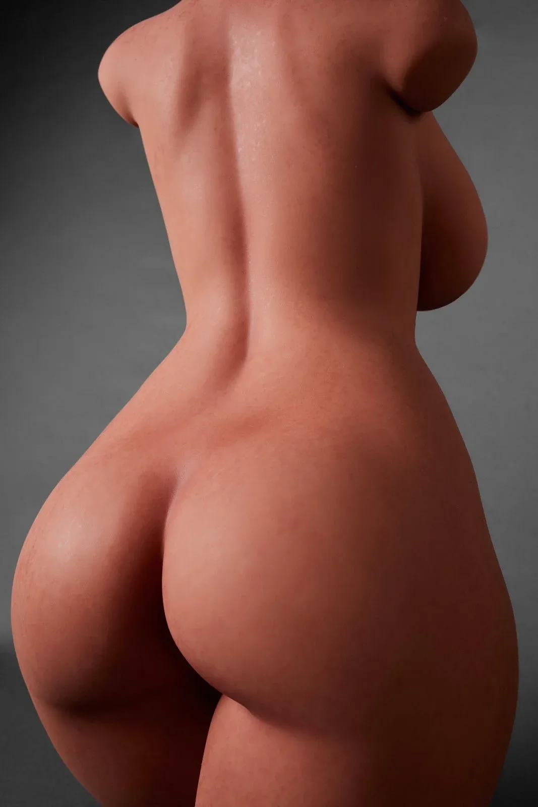 80cm (2ft7") Curvy Ultra Lightweight Silicone Torso Sex Doll – ULW #883 view 7