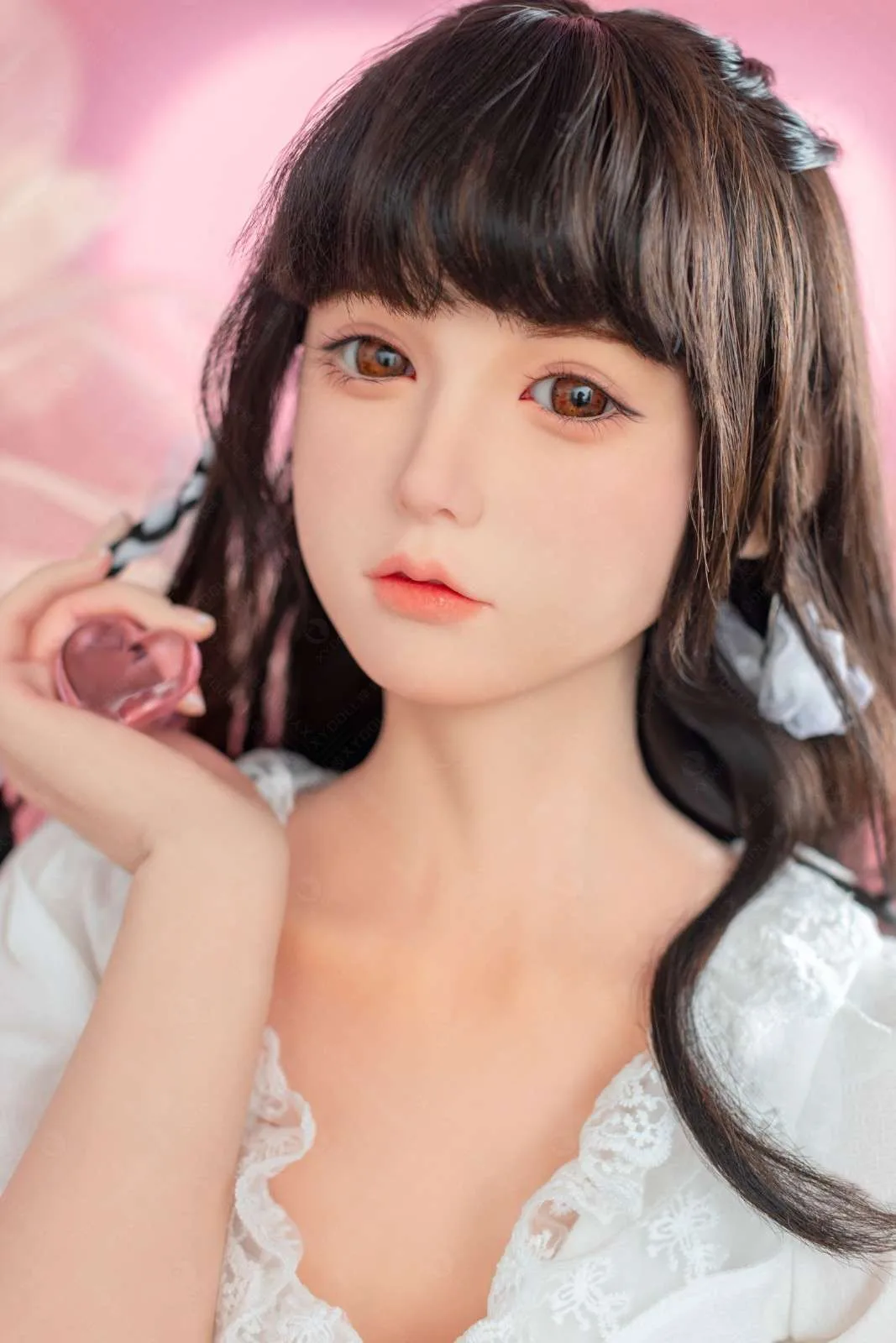 148cm (4ft8") Valentines Day Girl Silicone Sex Love Doll - C-Cup - Alice view 4