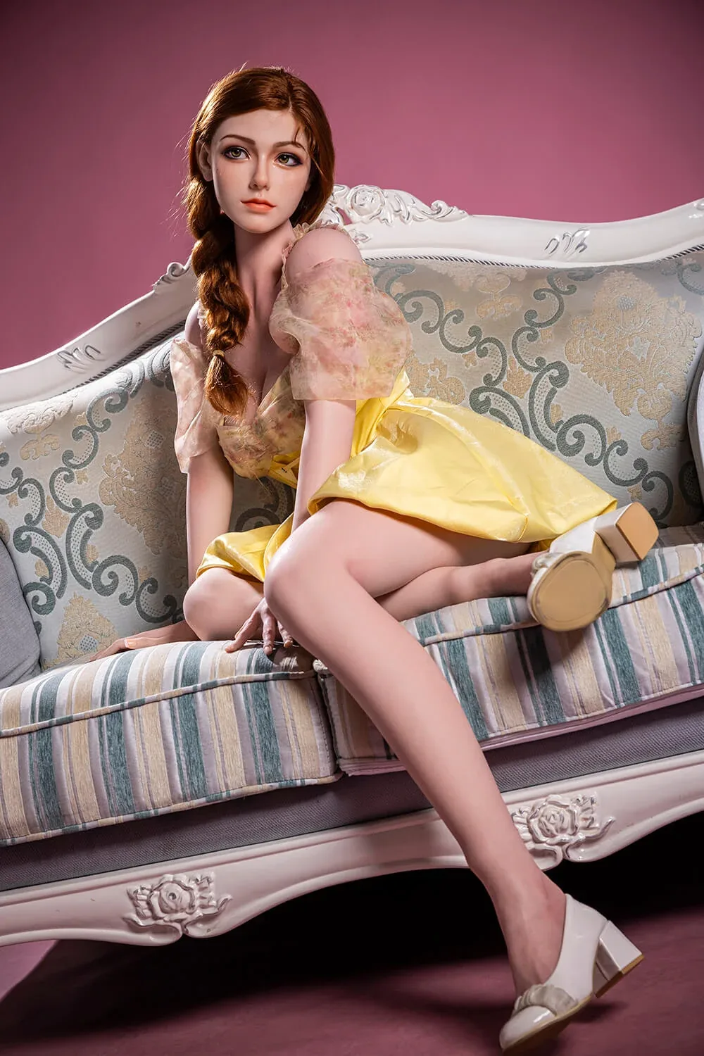 172cm (5ft8")  Sexy Redhead Full Silicone Sex Doll - F-Cup - Julie