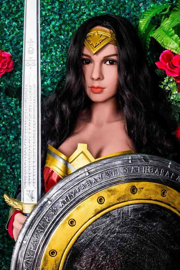 165cm (5ft5') Sexy Real Sex Doll Wonder Woman - D-Cup - Head#74 view 4
