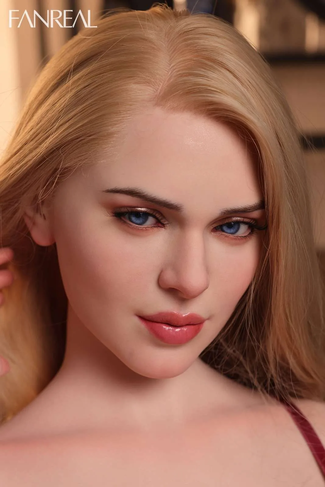 109cm (3ft7") Blonde Silicone Torso Sex Doll - F-Cup – Gina view 7