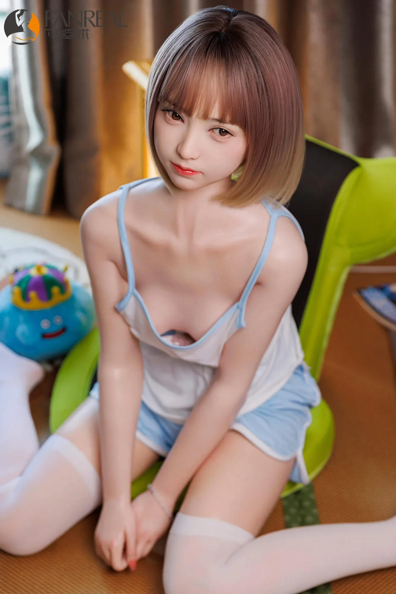 153cm (5ft0") Japanese Short Hair Silicone Sex Doll - B-Cup - Mo view 8