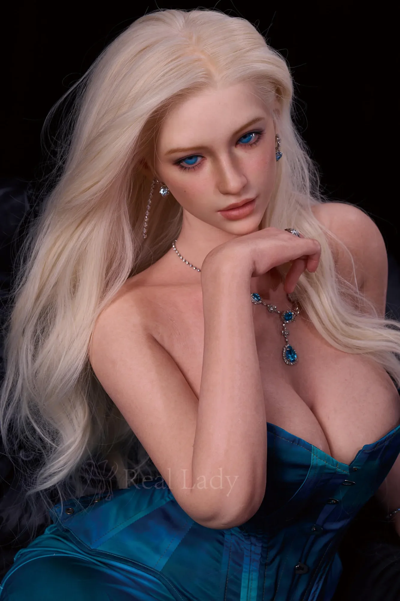 159cm (5ft2") Nightclub Boss R8 Head Silicone Sex Doll - G-Cup - Lena view 8