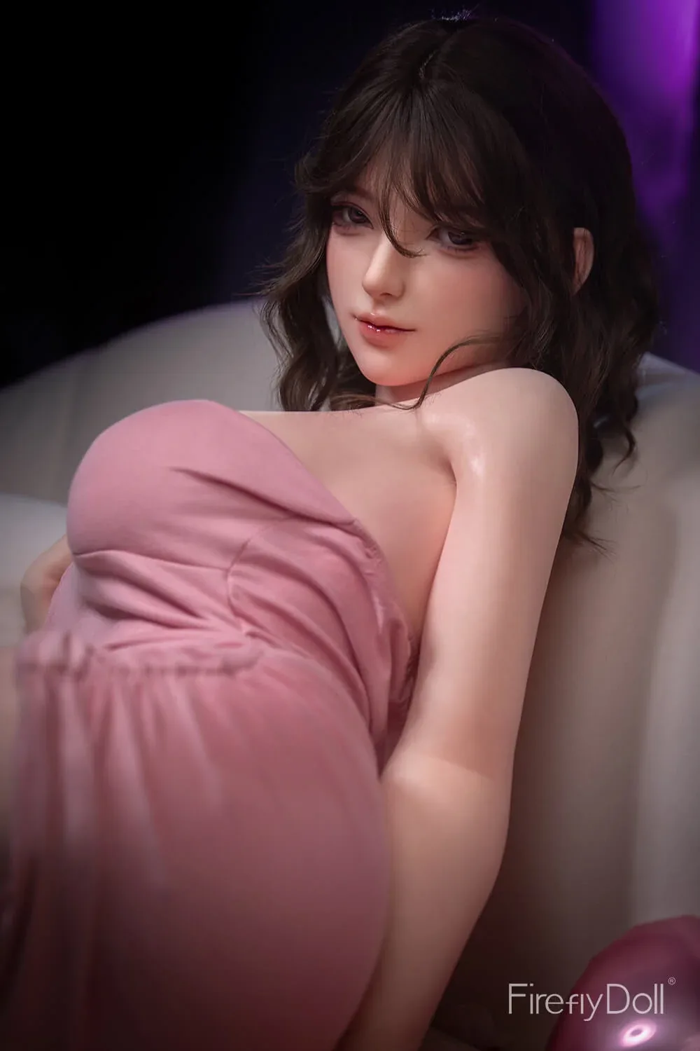 164cm (5ft3") Asian Pretty Woman Silicone Sex Doll - Linglong view 6