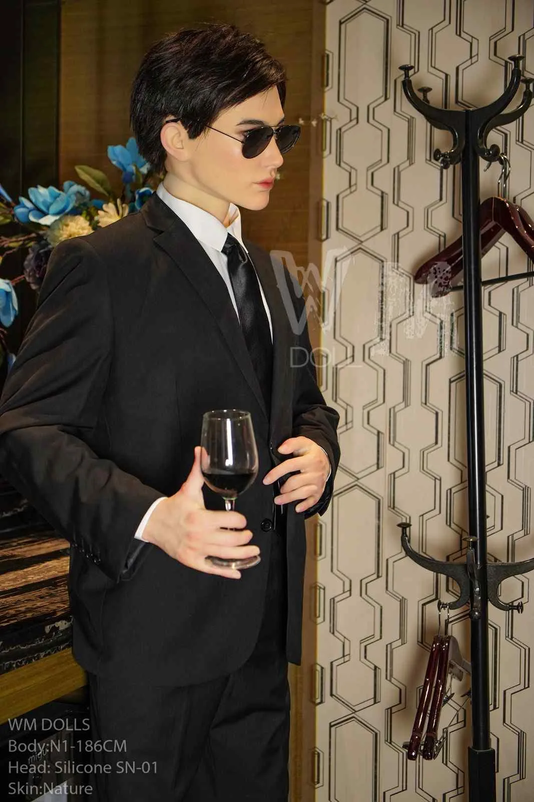 186cm (6ft1") Ultra Light Silicone Sex Male Doll view 7