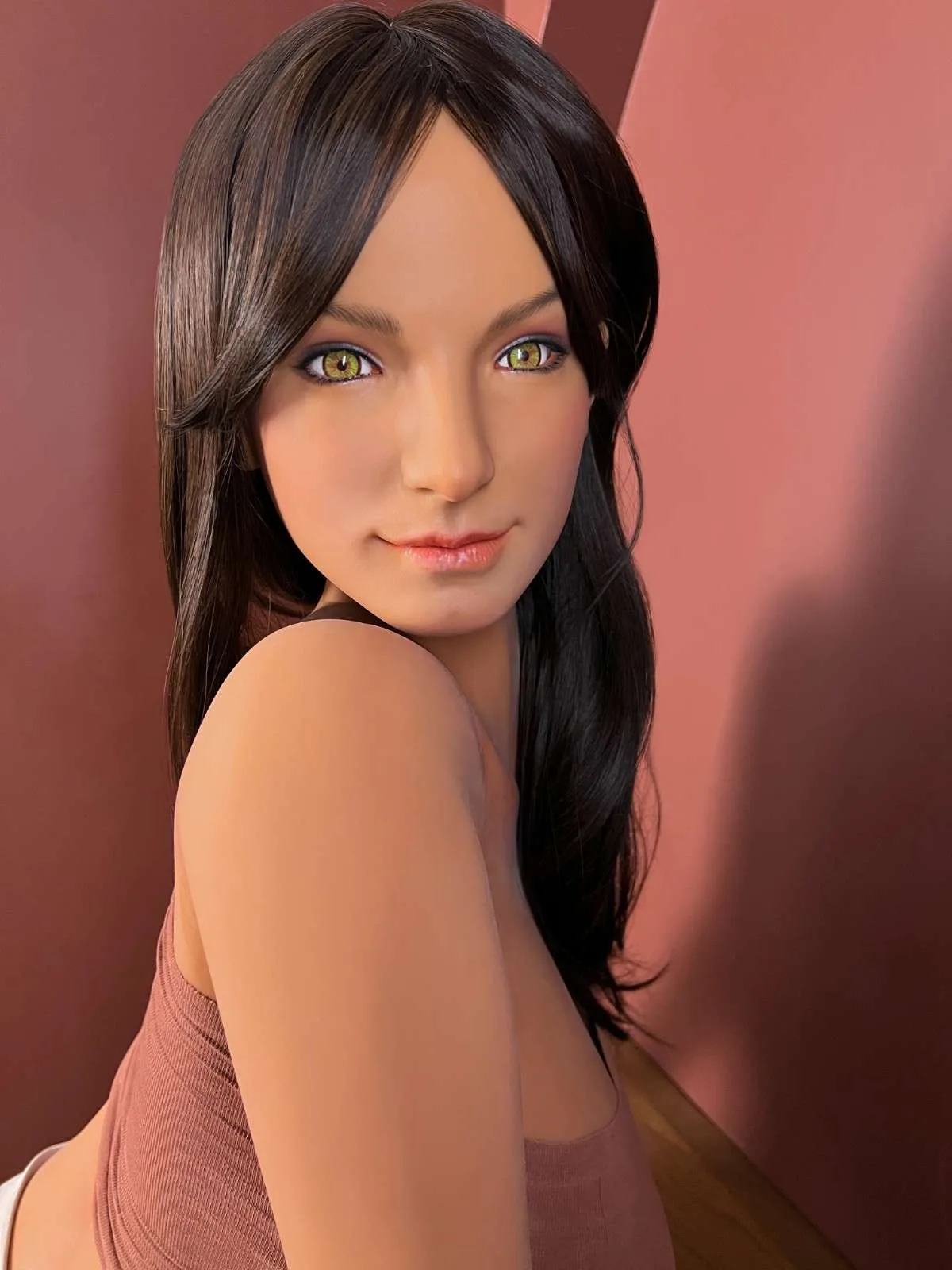 159cm (5ft2") Real Sex Doll - TPE Body with Mouna Silicone Head view 3