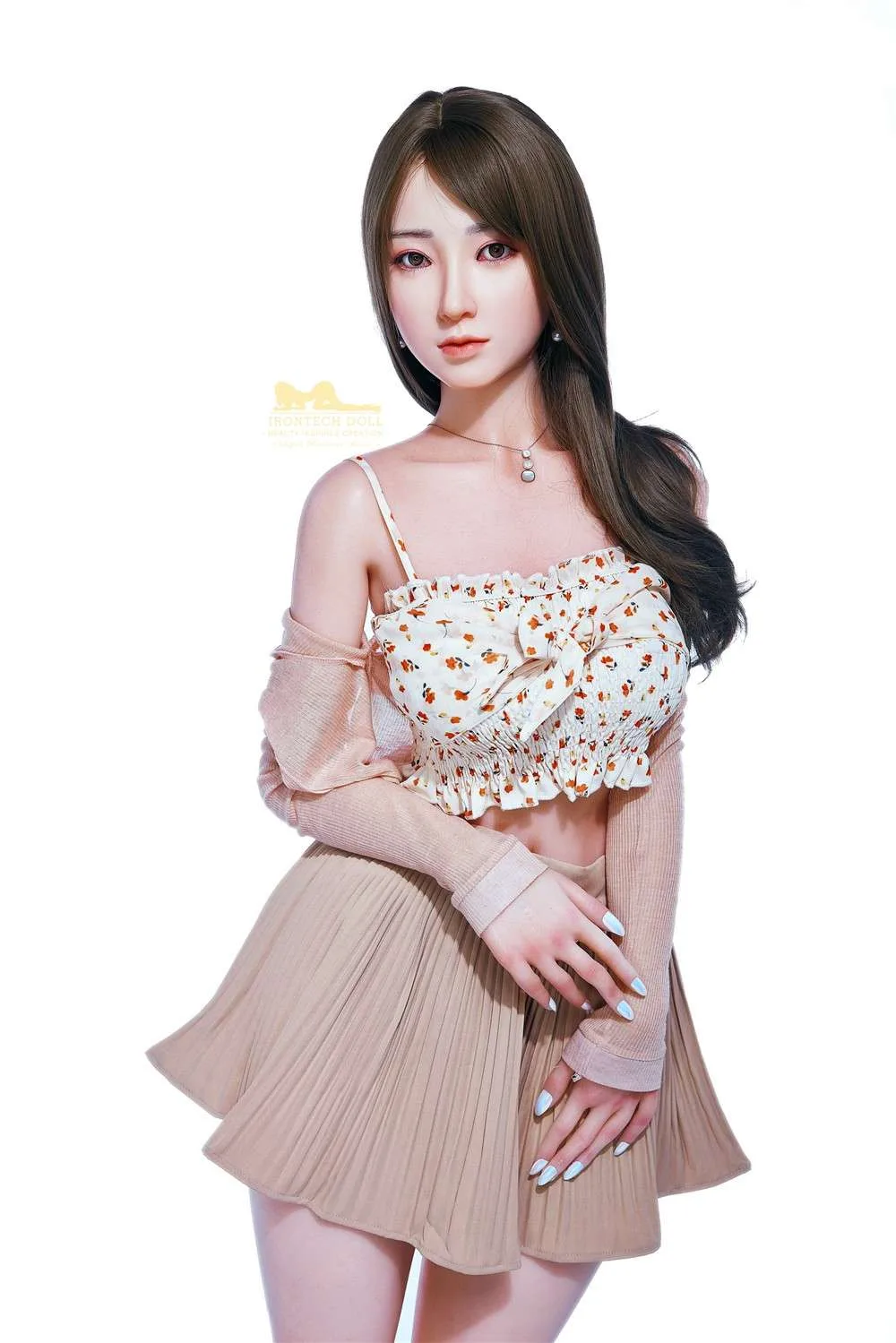 153cm (5ft) Petite Beauty with Big Curves Silicone Sex Doll - Candy view 4