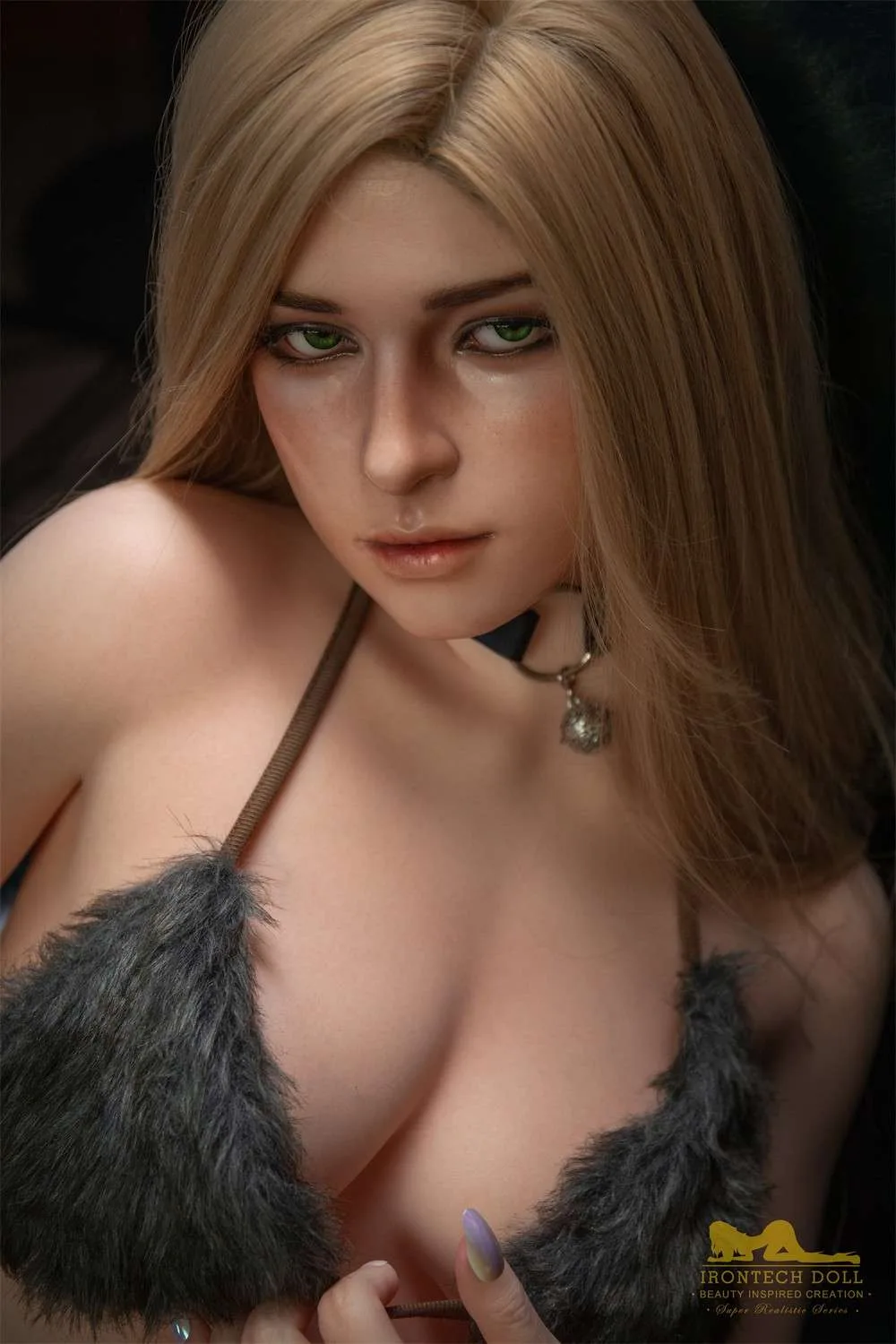 163cm (5ft3') Realistic Beauty Lifesize Blonde Silicone Sex Doll - Flora view 8