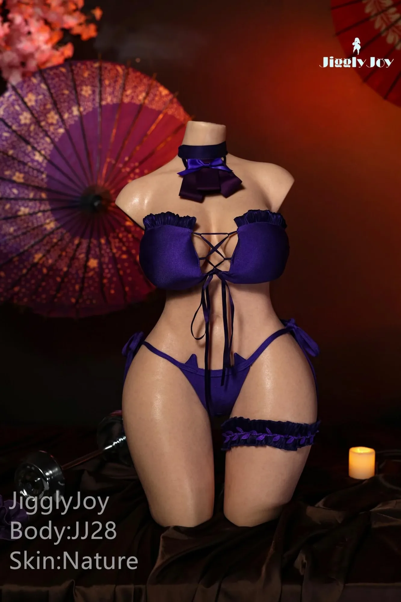 77cm (30.3") Ultra Soft Silicone Torso Sex Doll - Janet
