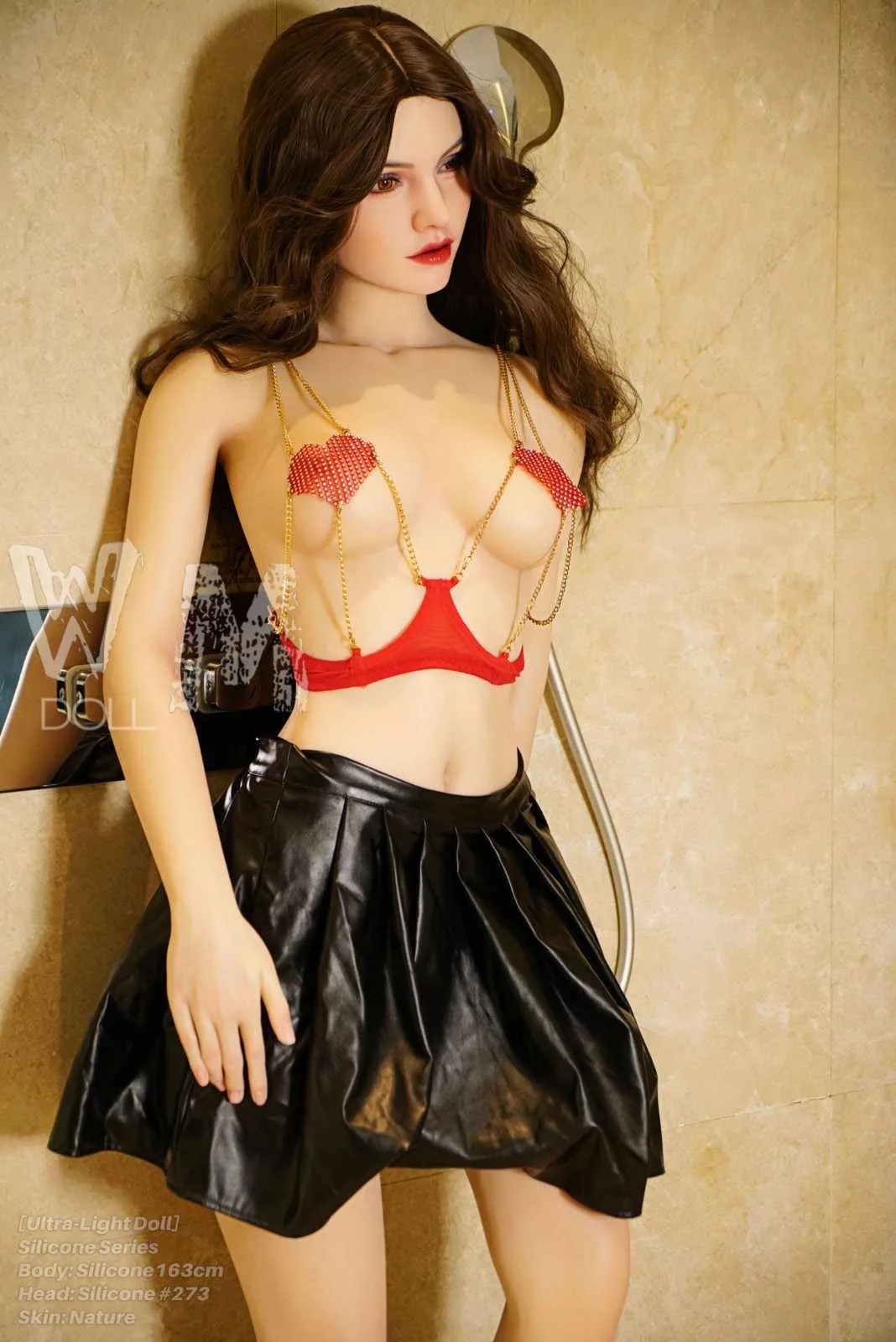 163cm (5ft4") Ultra-Light Silicone Sex Doll view 8