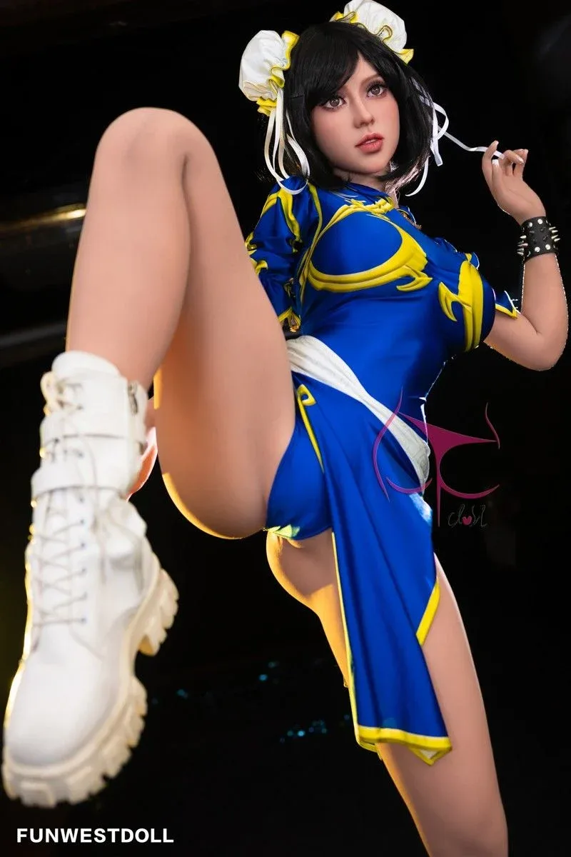 155cm (5ft1') F-Cup Chinese Street Fighter Sex Doll - Chun Li view 5