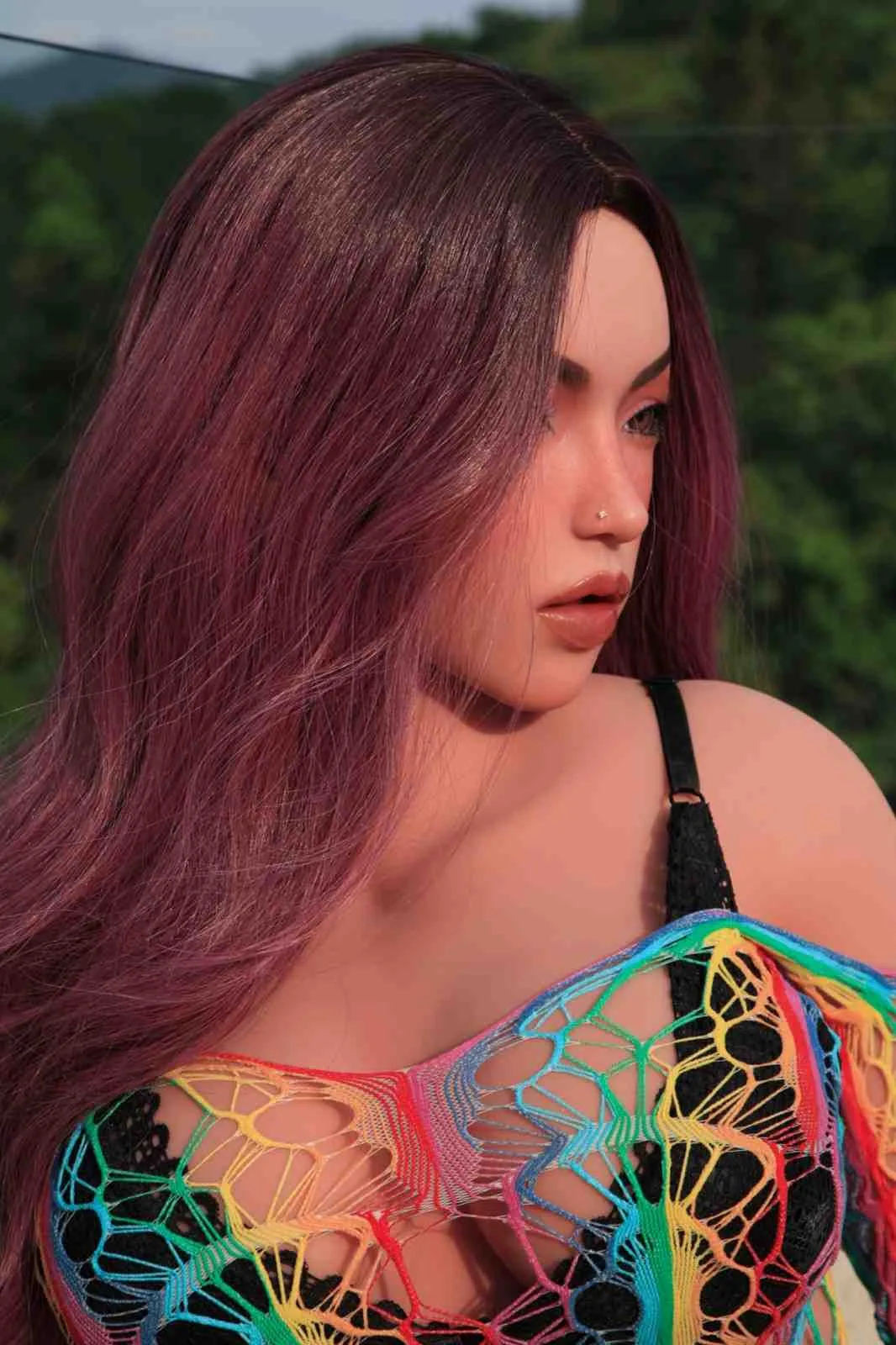 155cm (5ft2") Real Sex Doll - TPE Body with Ginny Silicone Head view 4