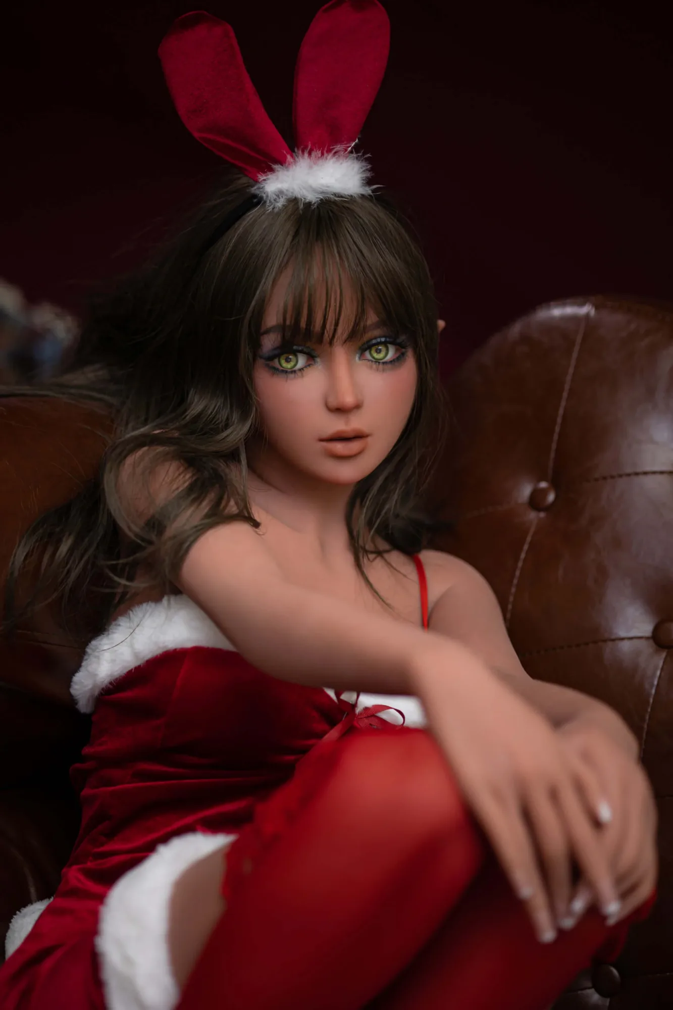 148cm (4ft8") Christmas Brunette TPE Sex Doll - Layla view 7