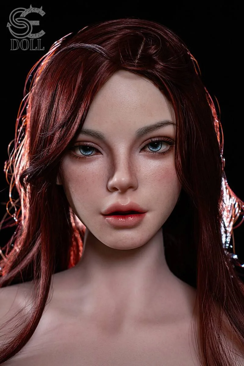 107cm (3ft6") H-Cup Redhead Silicone Sex Doll Torso Scarlett Reed.A - In Stock | US Only view 3