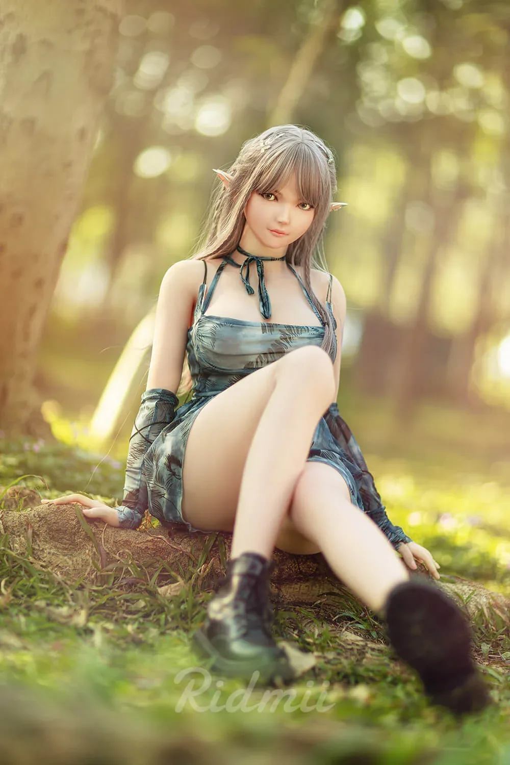 163cm (5ft3") Fantasy Elf Head Hybrid Sex Doll - Aggie view 7