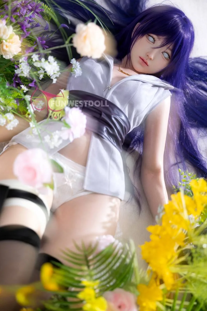 159cm (5ft2") Hinata Hyūga Silicone Sex Doll – Fantasy Cosplay - A-Cup - In Stock | EU Only view 7