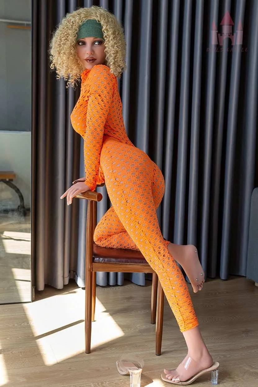 163cm (5ft7") Orange Body Suit TPE Sex Doll - E-Cup - In Stock | EU Only view 5