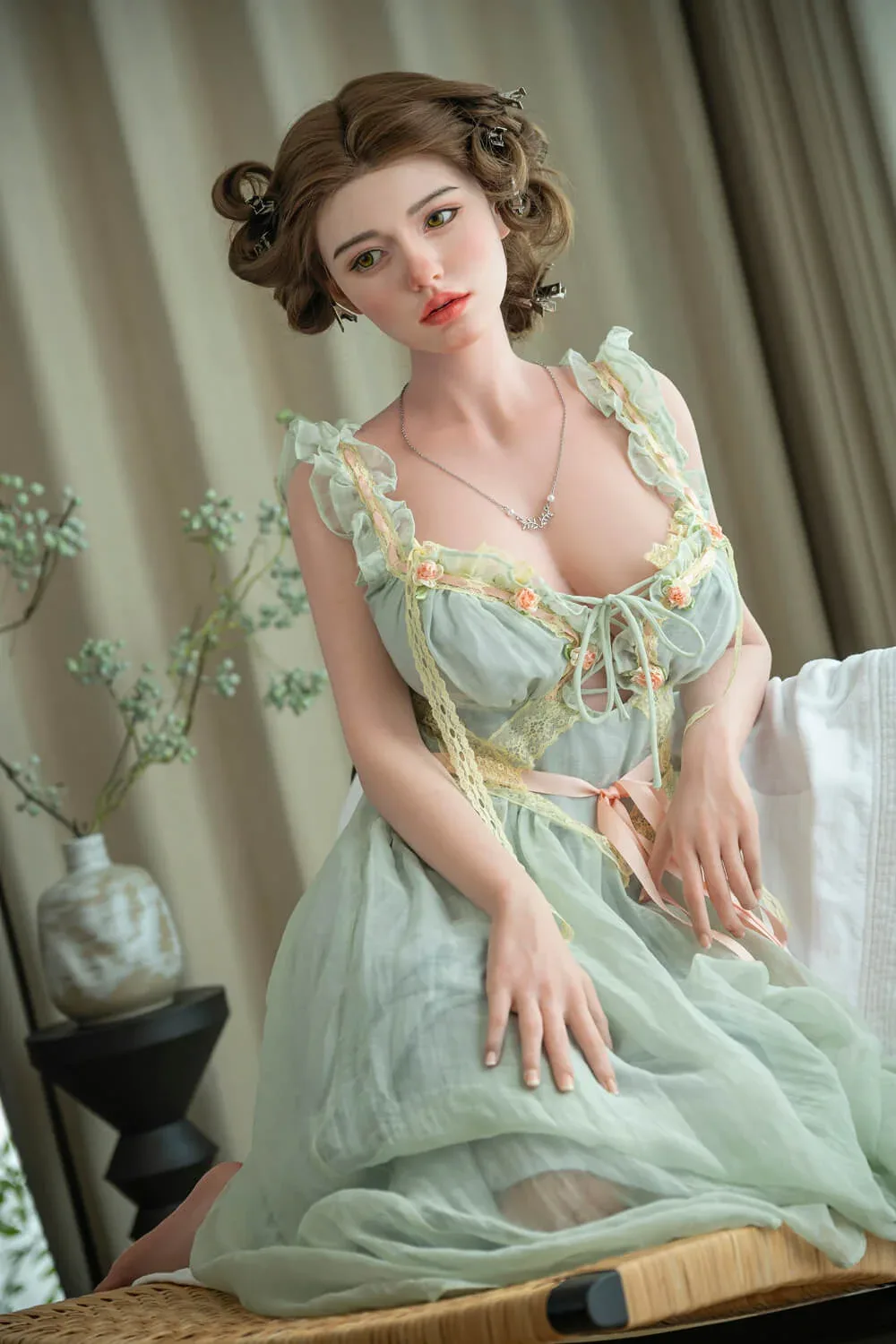 171cm (5ft9") Lovely European ROS Head Silicone Sex Doll - D-Cup - Natalia view 8