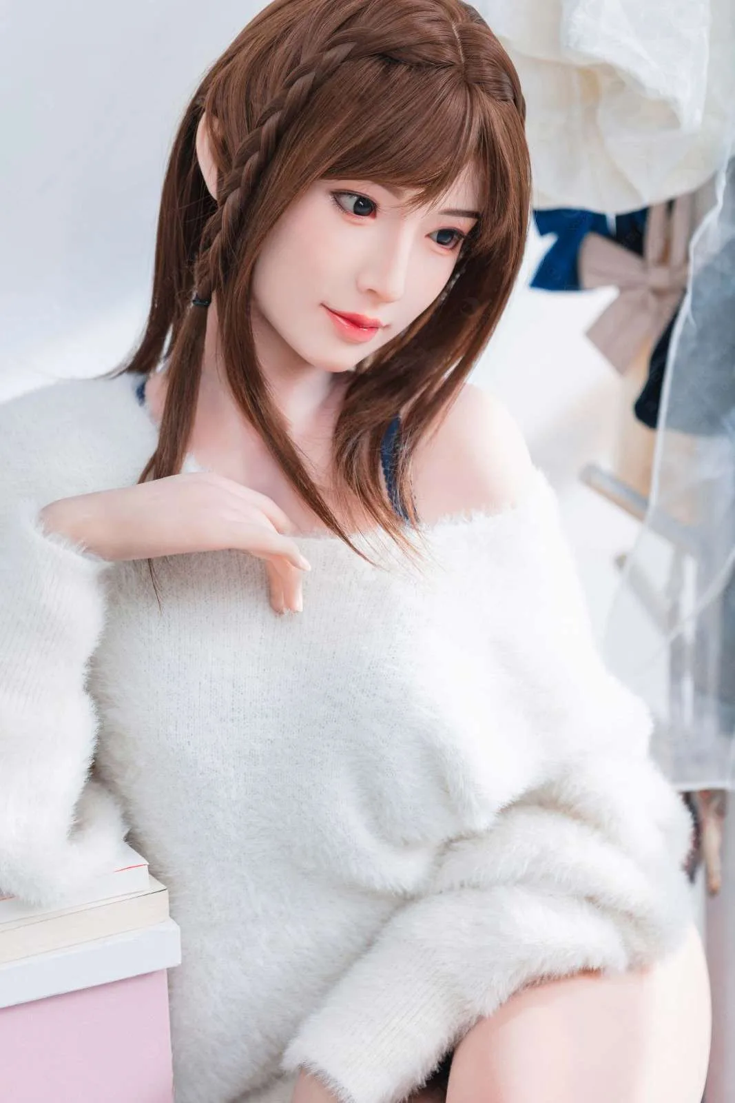 157cm (5ft1") Charming Silicone Sex Doll - A-Cup - Clara view 4