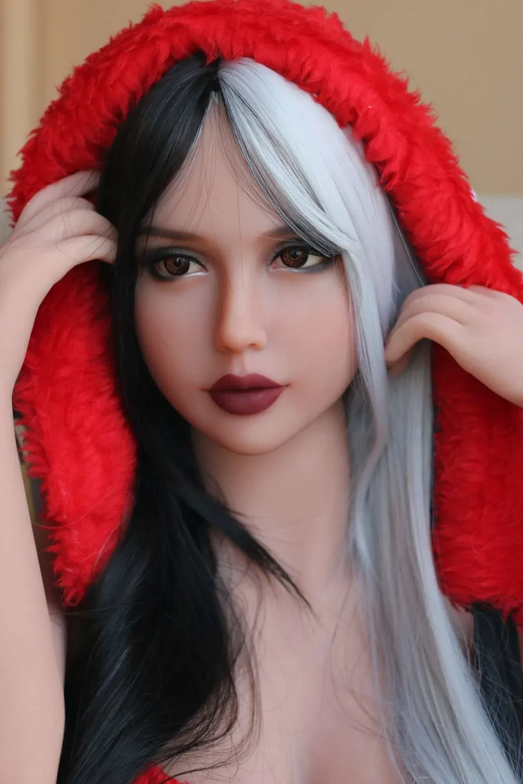 85cm (2ft9') L-Cup Small Love Doll Torso - Head#233 - Cruella view 3
