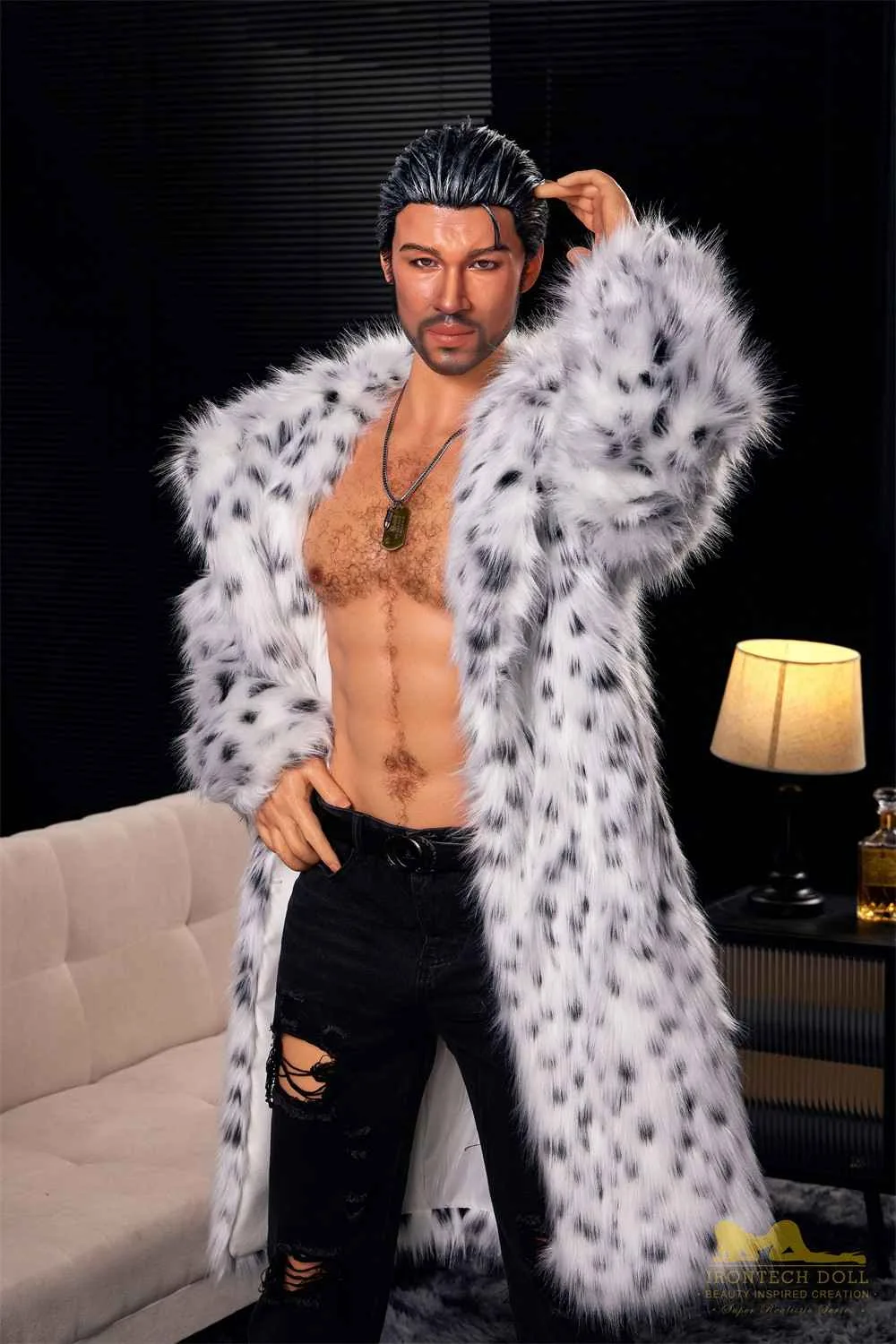 170cm (5ft5') Fantasy American Male Sex Doll – Luxury Silicone Companion - Bill view 8