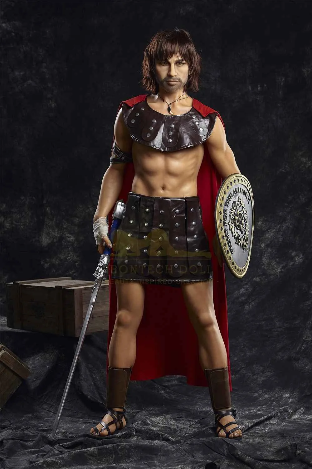 162cm (5ft4') Roman Warrior Realistic Sex Doll for Woman - Gladiator view 1