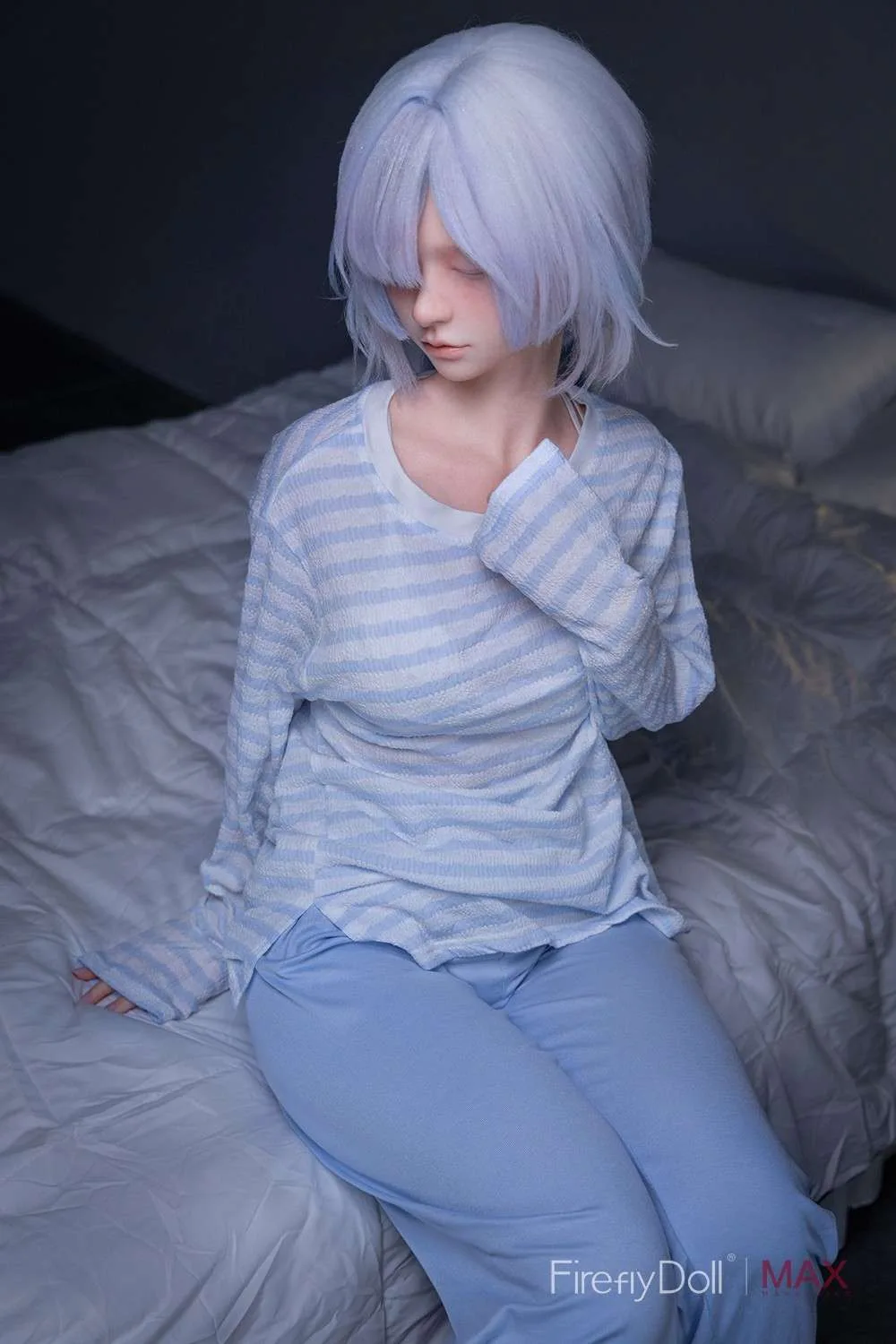 153cm (5ft0") Sleepy Girl Silicone Sex Doll - MAX Series - Liuli view 4