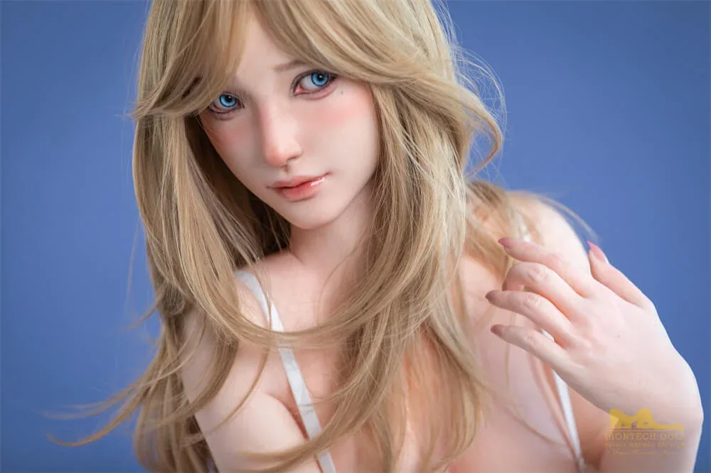 165cm (5ft5") Beauty Blonde Silicone Sex Doll - Kitty - In Stock | US Only view 8