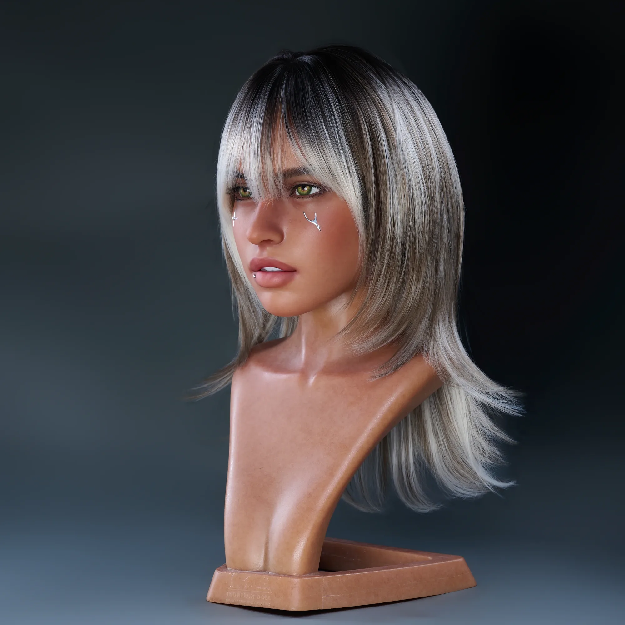 Real Lady Iron AI ROS Heads view 4