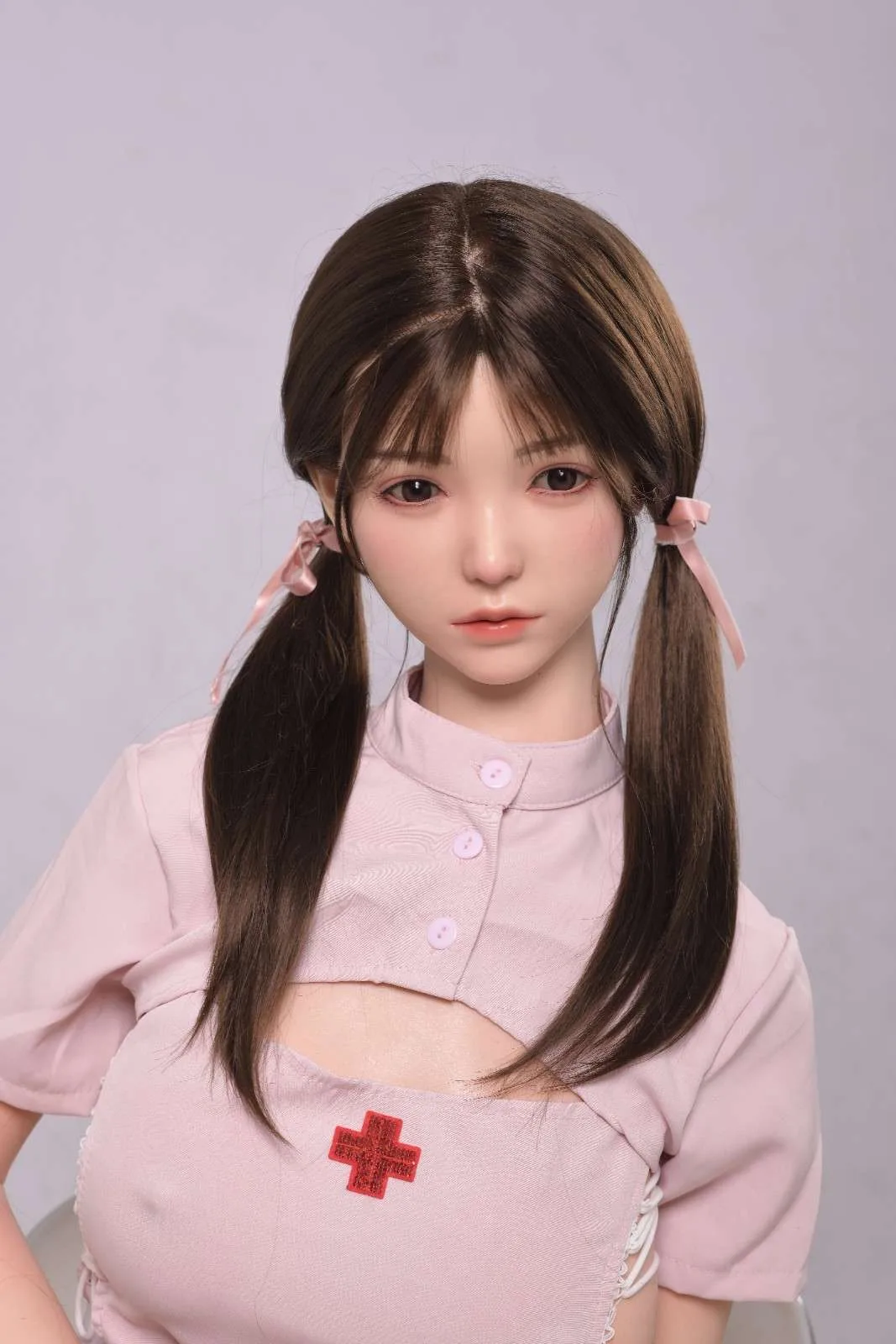 158cm (5ft1") Nurse Silicone Sex Doll - D-Cup - Emma view 3