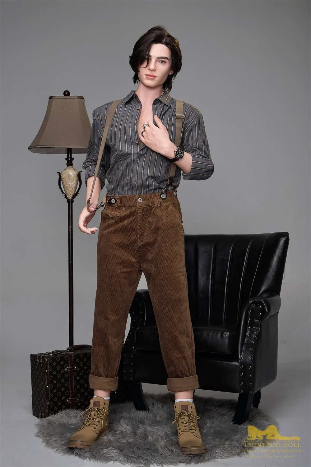 170cm (5ft5") English Sex Doll – Tender & Lifelike Silicone Male Sex Doll - Lucas view 6
