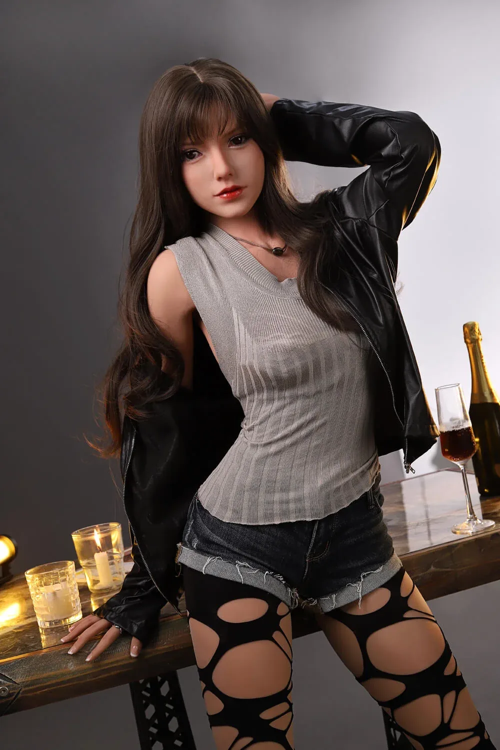 160cm (5ft2") Geeky Gamer TPE Sex Doll - C-Cup view 3