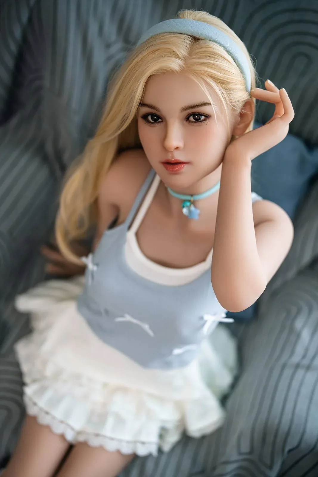148cm (4ft10") Hybrid Sex Doll in Light Tan Skin with Movable Jaw - In Stock | US Only view 8