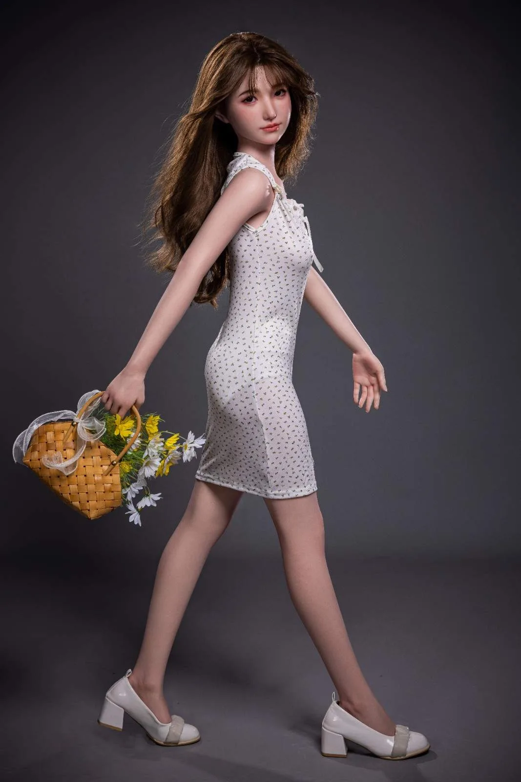 151cm (4ft11") Petite & Tiny Asian Silicone Sex Doll - B-Cup - Yufan view 7