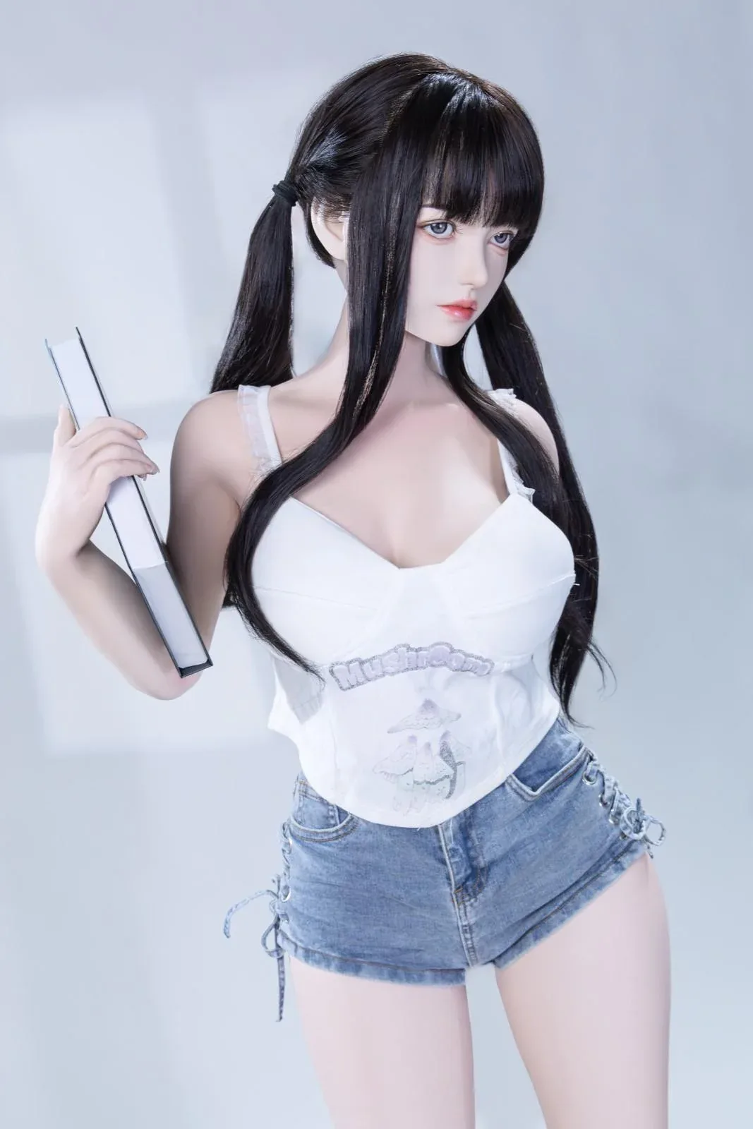 148cm (4ft8") Tender Asian Silicone Doll - C-Cup - Linn view 5