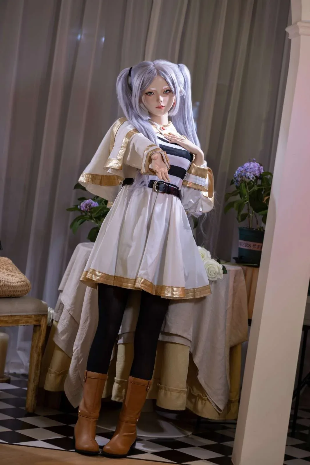 158cm (5ft1") Cosplay Full Silicone Sex Love Doll - D-Cup - Fleurine view 3
