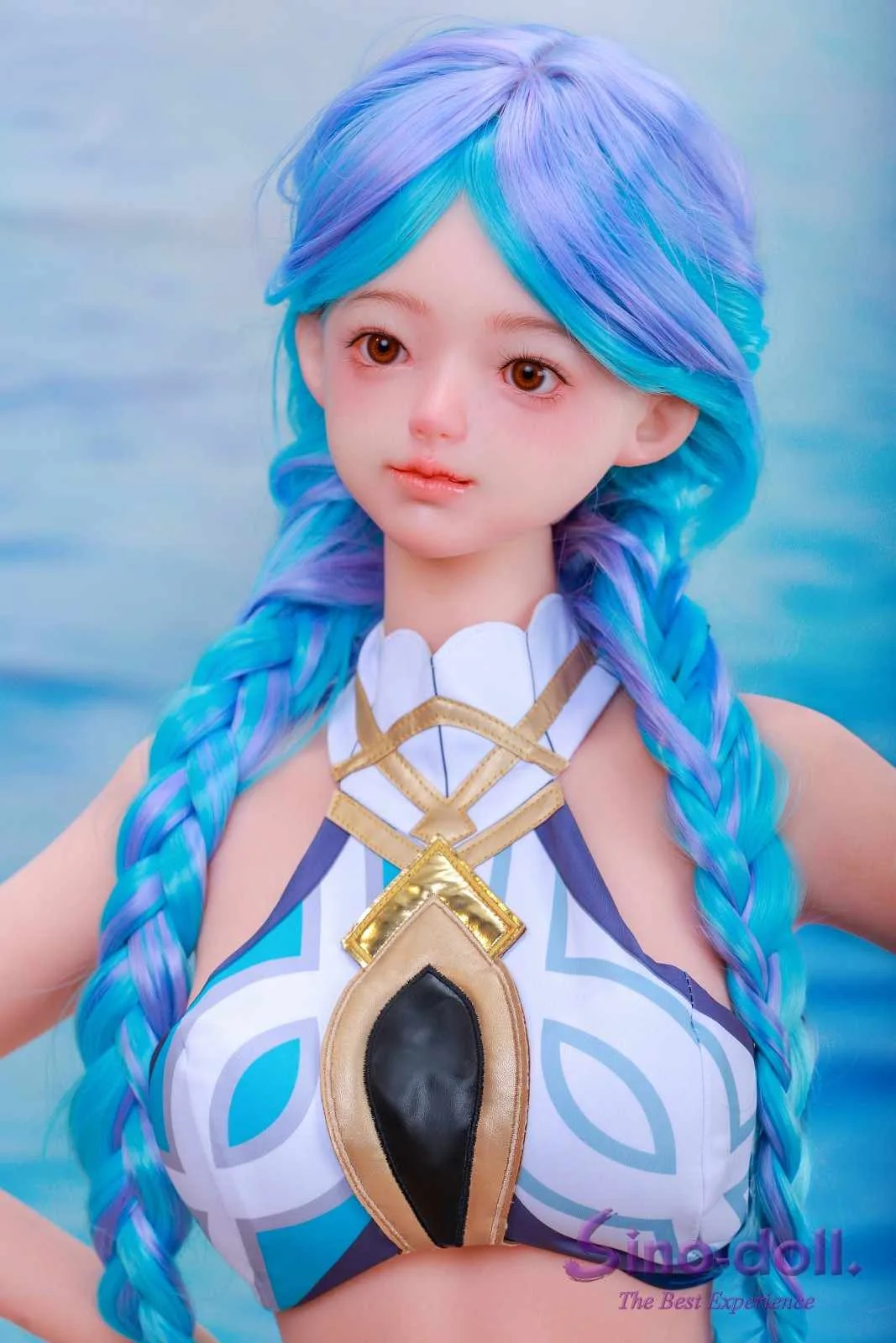 143cm (4ft8") Normal Breasts Full Platinum Silicone Doll - Soft-Max – Linbai view 7