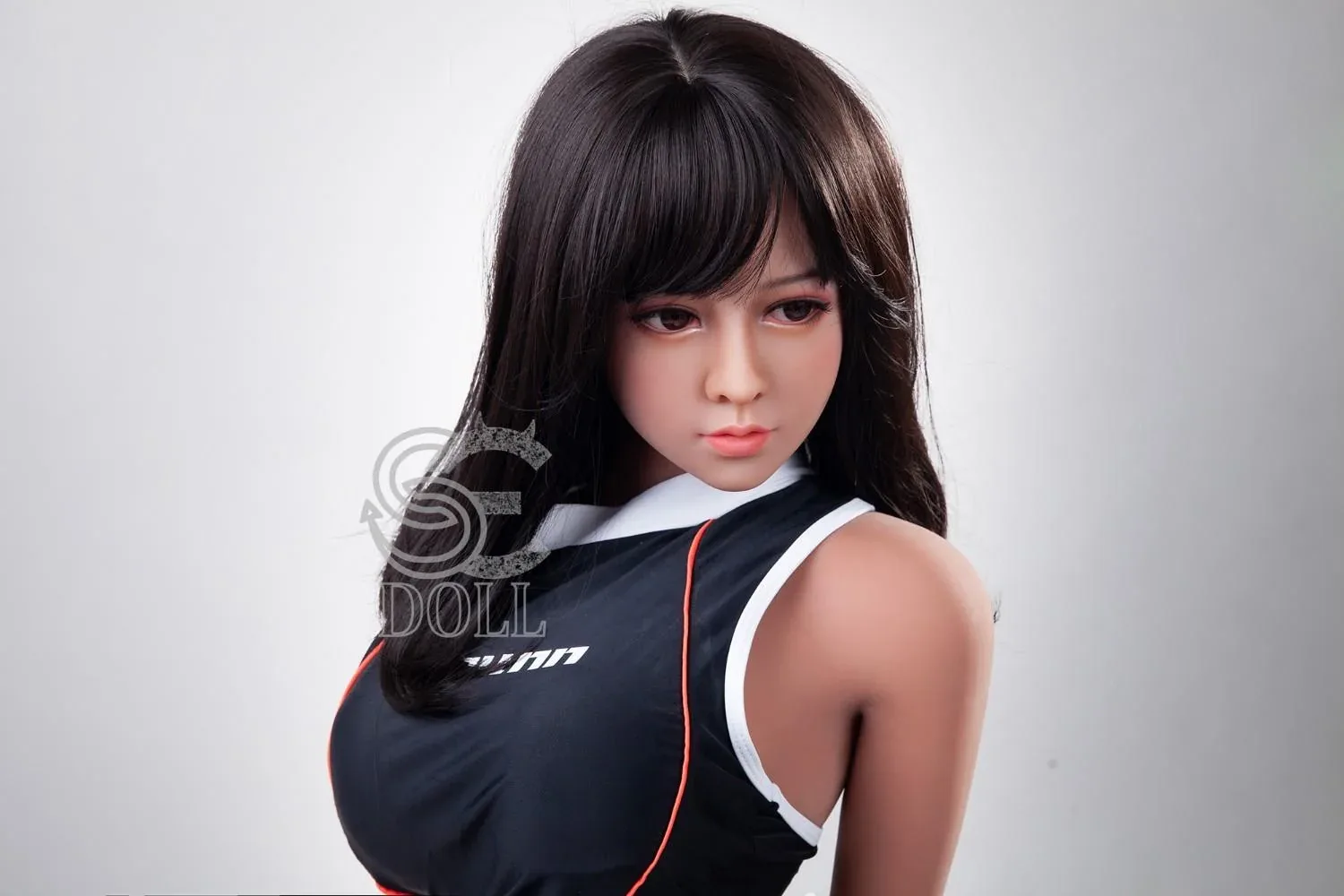 150cm (4ft9') E-Cup Sexy Busty with a Cute Face Sex Doll - SE#010 - Layla view 4