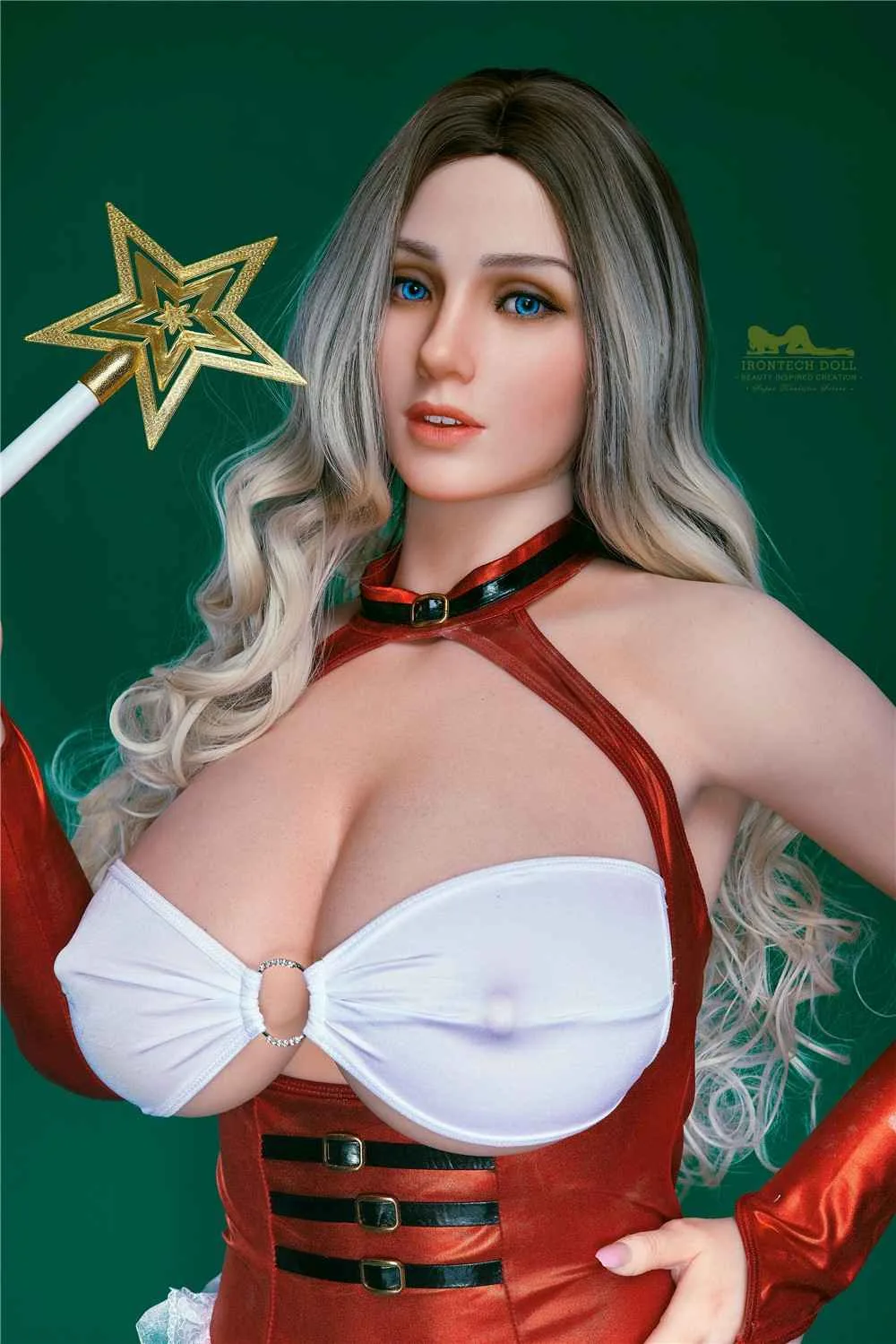 160cm (5ft2") Holiday Sex Doll Busty Blonde - Cinderella view 4