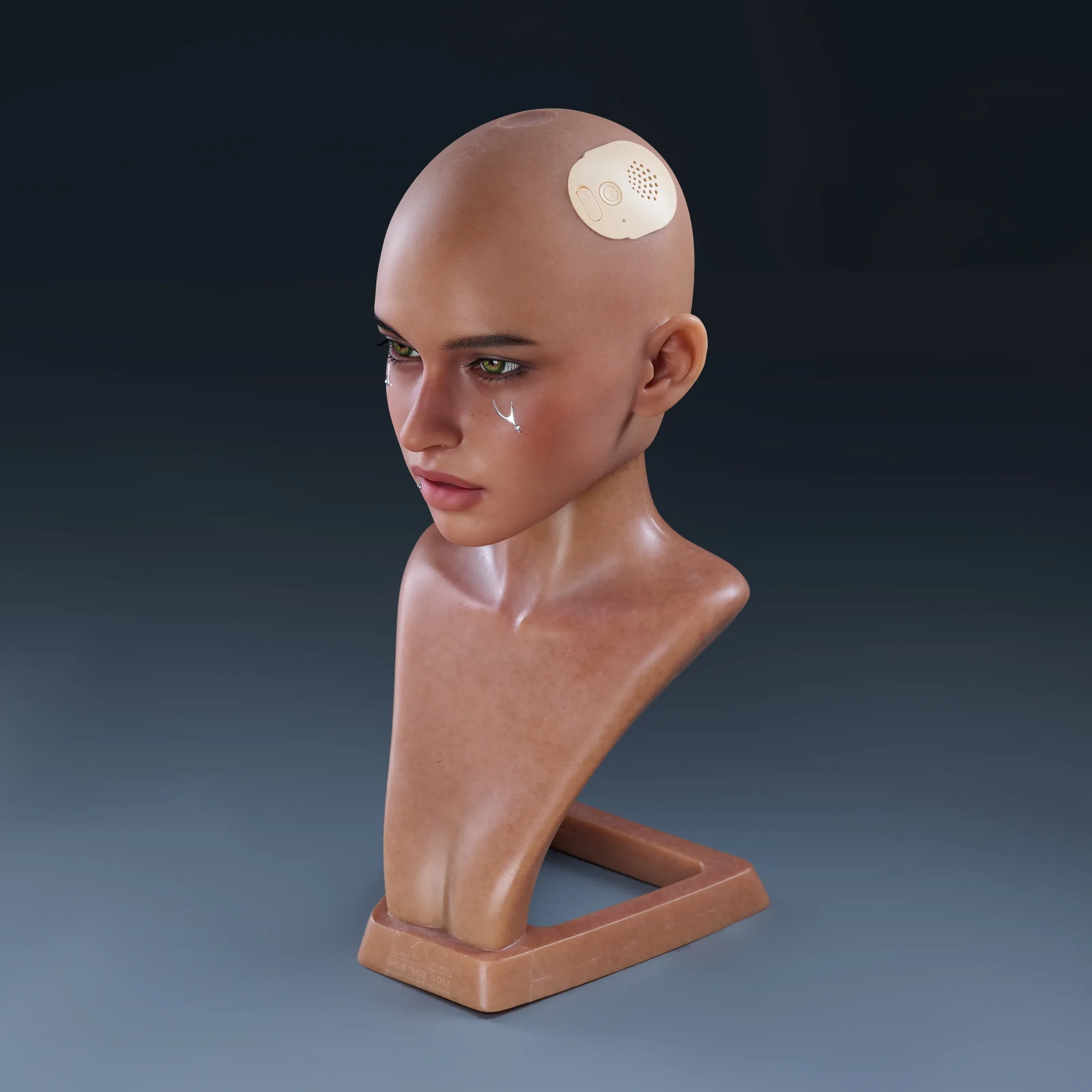 Real Lady Iron AI ROS Heads view 2