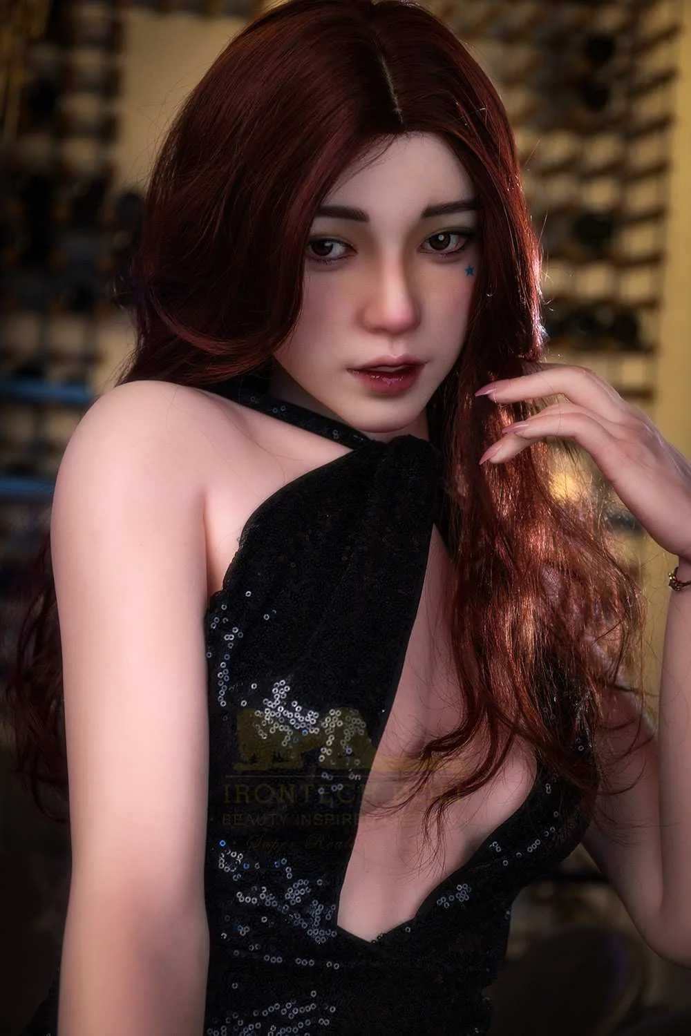 163cm (5ft3') Elegant Redhead Silicone Sex Doll Beauty - Lexi view 5